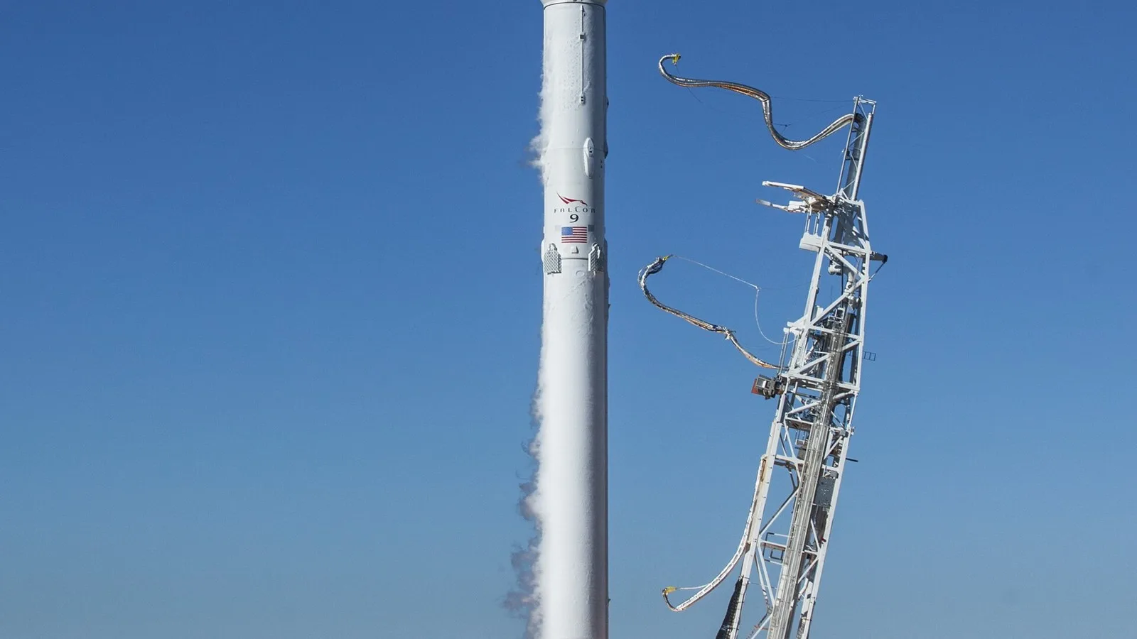 A SpaceX Falcon 9 rocket lifting off from Vandenberg (file photo)